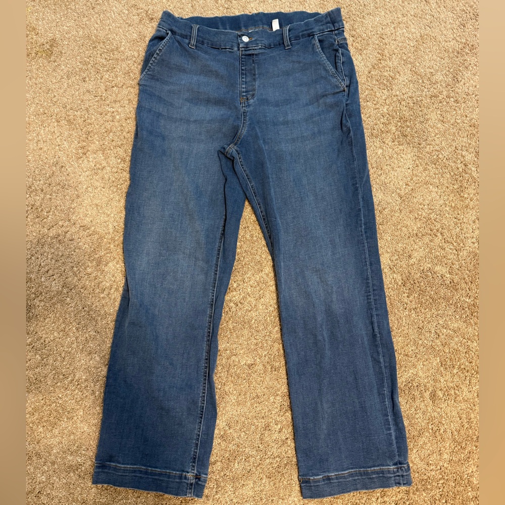 Denim + Co. Classic Blue Women's Trouser Jeans